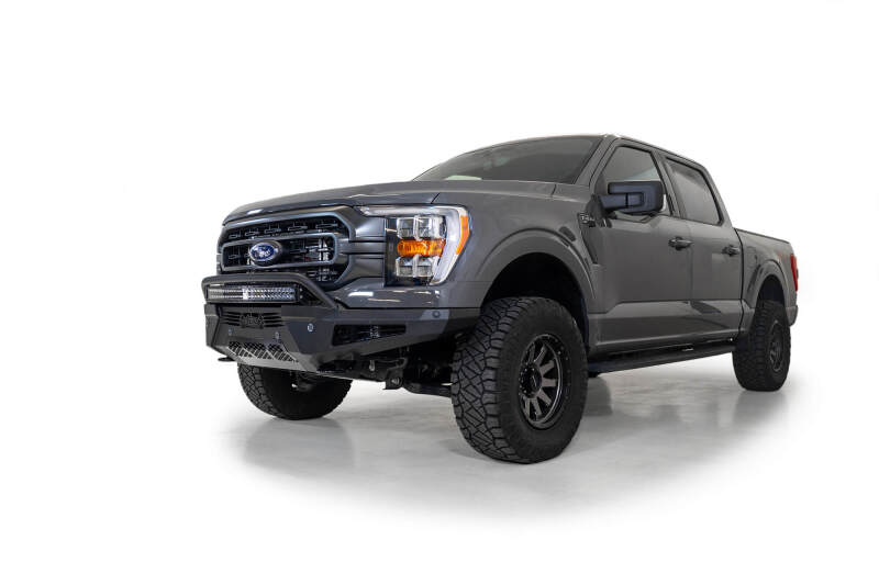 Addictive Desert Designs 2021 Ford F-150 HoneyBadger Front Bumper w/ Top Hoop