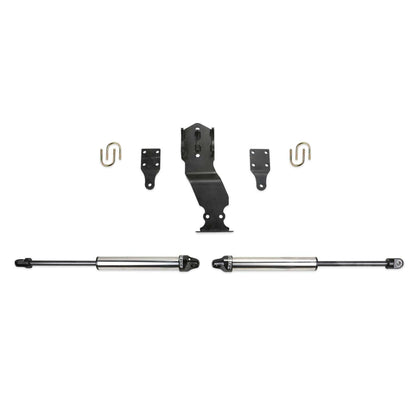 Fabtech 2.25in Dual Steering Stabilizer System w/ DL Shocks | Ford F450/F550 4WD (19-20) (FTS22313)