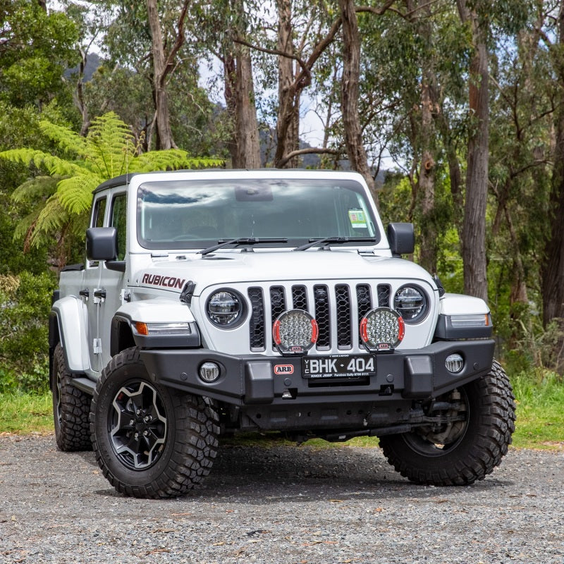 ARB 3450150 Deluxe Winch Front Bumper for 1987-2006 Jeep Wrangler YJ/TJ