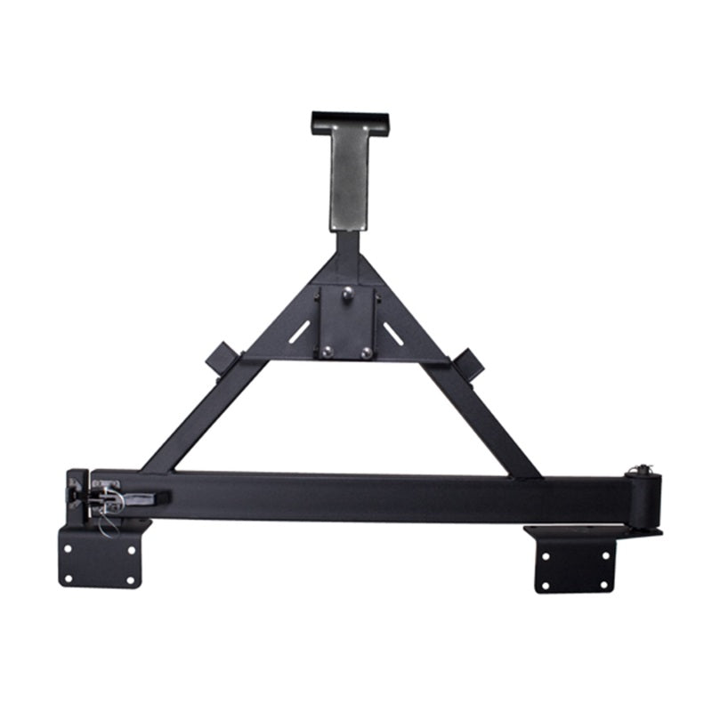 Rugged Ridge 11546.42 XHD Rear Bumper Tire Carrier for Jeep CJ/Wrangler