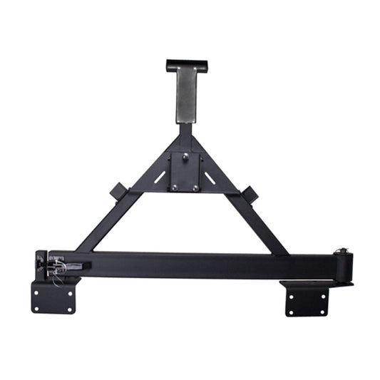 Rugged Ridge 11546.42 XHD Rear Bumper Tire Carrier for Jeep CJ/Wrangler