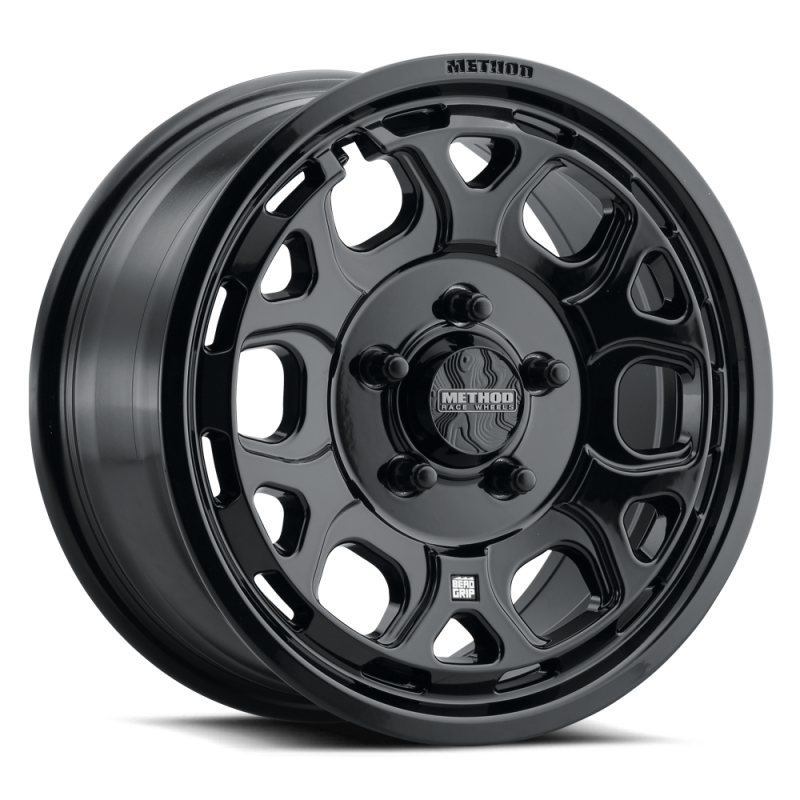 (set of 4) Method Wheels MR416 Gloss Black | 15x7" +55mm | 5x4.5mm Wheel