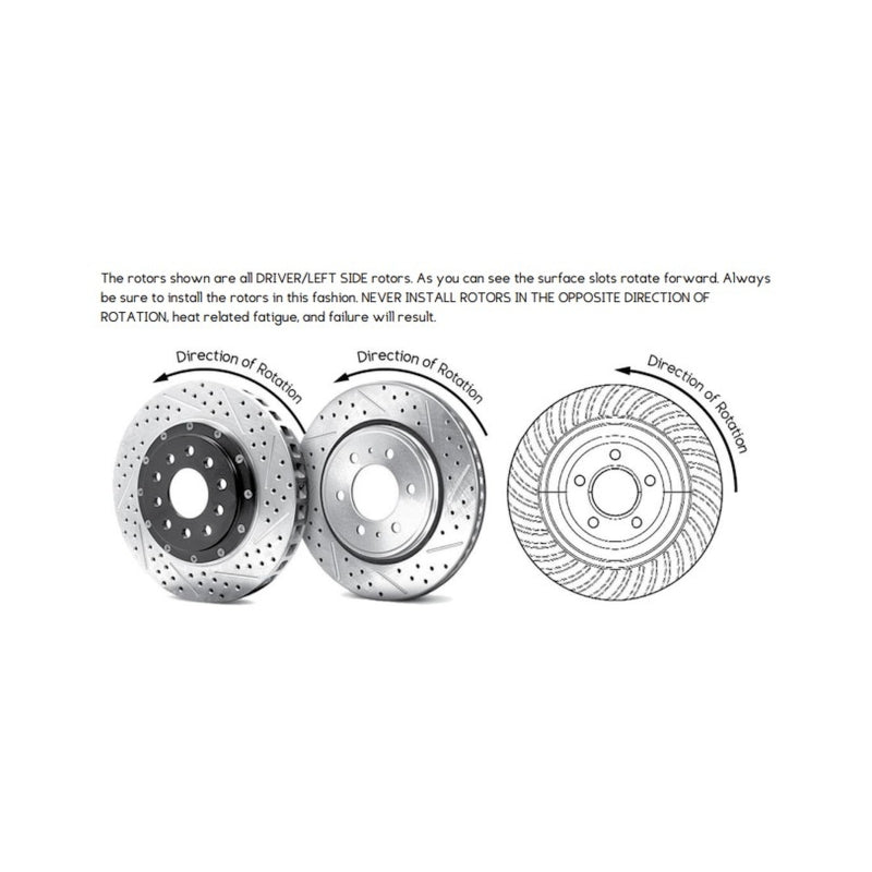 Baer Brakes 06-23 Charger/Challenger Claw Performance Front Rotors