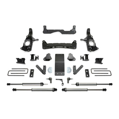 Fabtech 4" Basic Suspension System w/ DLSS Shocks | GM 3500HD 2WD/4WD (11-19) (K1123DL)