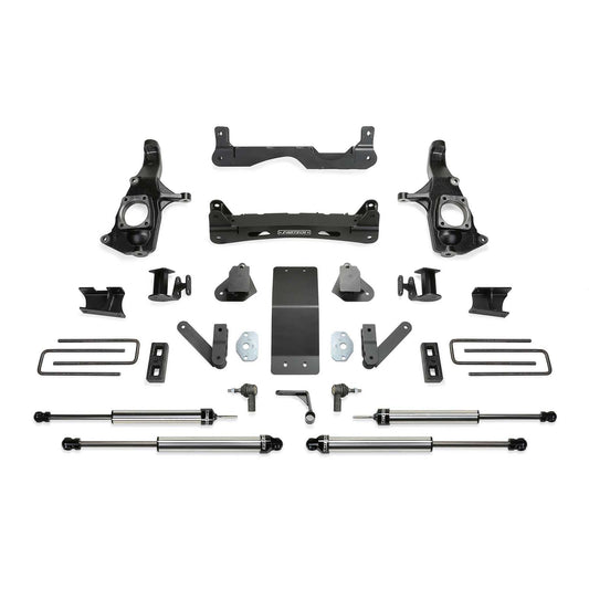 Fabtech 4" Basic Suspension System w/ DLSS Shocks | GM 2500HD 2WD/4WD (11-19) (K1121DL)