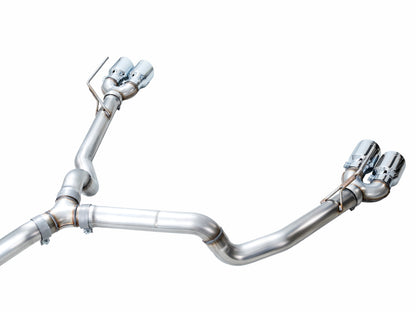 AWE Tuning 21+ GMC Tahoe/Yukon 5.3L Split Rear Catback Exhaust | GMC/Yukon/Tahoe (3015-42006)