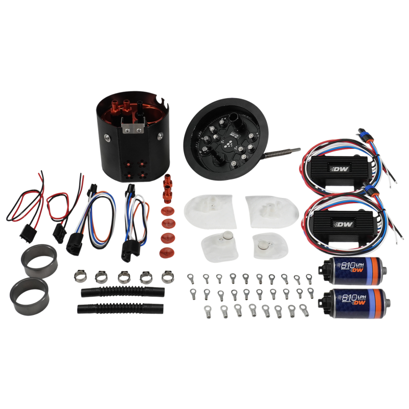 DeatschWerks Dual Pump Module 06-13 BMW E9X/E8X X2 w/ Dual DW810 Pumps