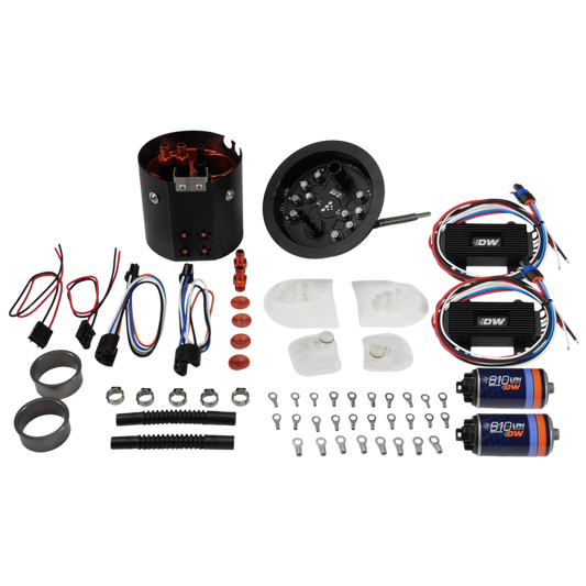 DeatschWerks Dual Pump Module 06-13 BMW E9X/E8X X2 w/ Dual DW810 Pumps