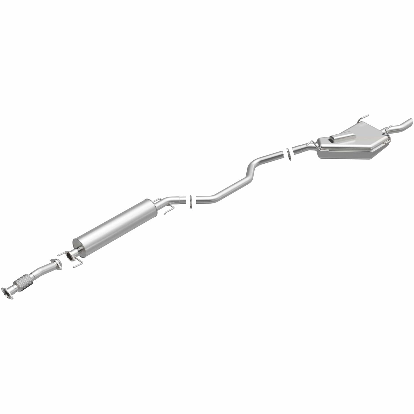 BRExhaust 1999-2009 Saab 9-5 2.3L Direct-Fit Replacement Exhaust System