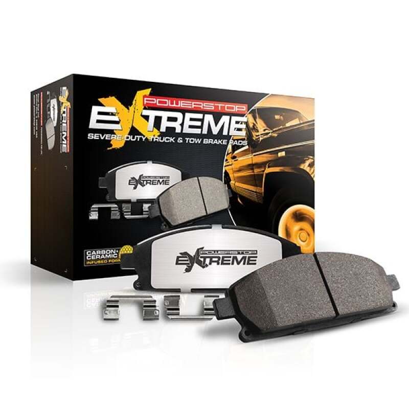 PowerStop 16-23 Mercedes-Benz Metris Rear Z36 Truck & Tow Brake Pad w/Hardware (Z36-1893)