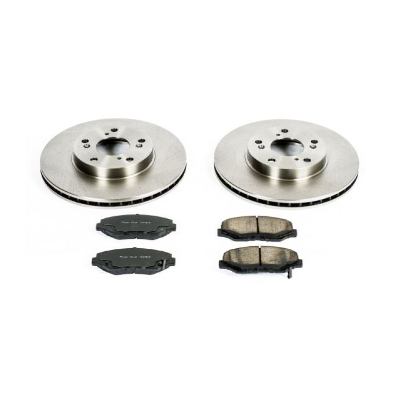 Power Stop Front Autospecialty Brake Kit | Multiple Acura/Honda Fitments (KOE1043)
