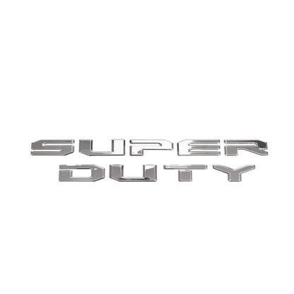 Putco 20-23 Ford SuperDuty Stainless Steel Tailgate Lettering Kit