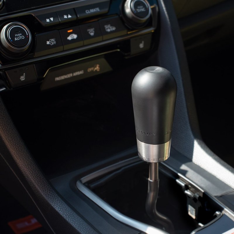 BLOX Racing Blox Titanium Base with Ultraform Top Shift Knob (BXAC-00292-BK)