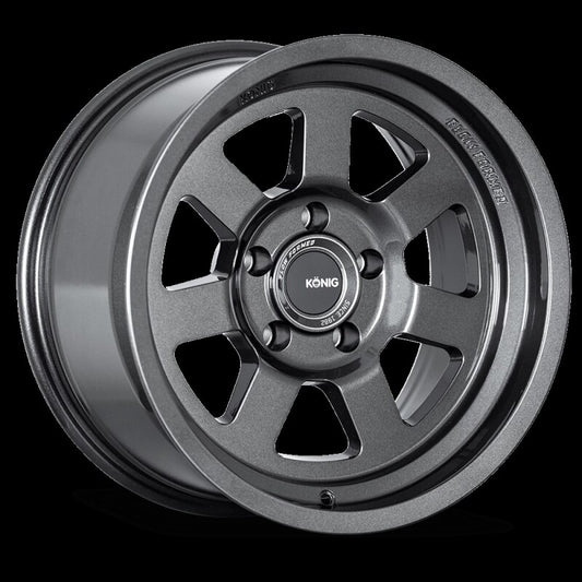 Konig HT2 Gloss Anthracite | 18x9" +0mm | 5x127mm Wheel