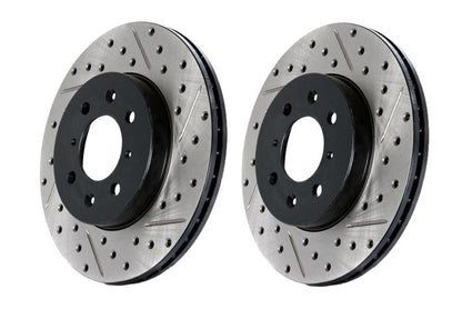 Stoptech Front Passenger Side Disc Brake Rotor for PT Cruiser, Neon (127.63053R)