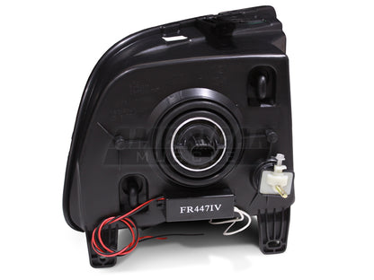 Raxiom 05-09 Ford Mustang GT V6 Axial CCFL Halo Projector Headlights Blk (49121)
