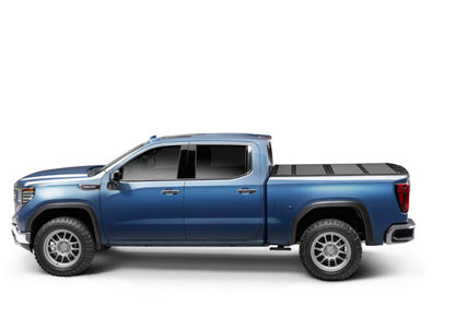 BAK 448100 BAKFlip MX4 Hard Folding Tonneau Cover for 2004-2013 Chevy/GMC Silver