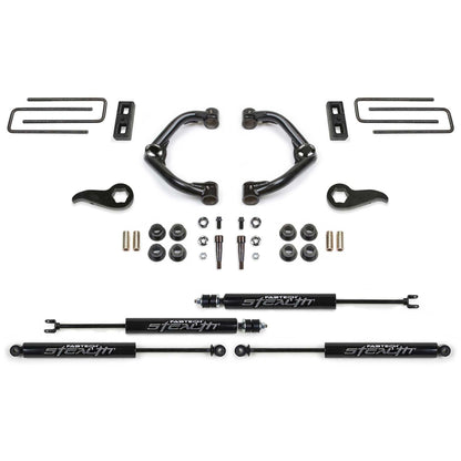Fabtech 3.5in Uniball Upper Control Arm Kit w/ Stealth | GM K3500HD (20-21) (K1181M)