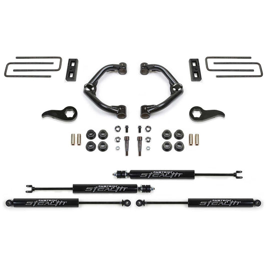 Fabtech 3.5in Uniball Upper Control Arm Kit w/ Stealth | GM K3500HD (20-21) (K1181M)