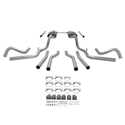 Flowmaster American Thunder Crossmember-Back Exhaust For Chevy C10/C15 67-72 (17654)