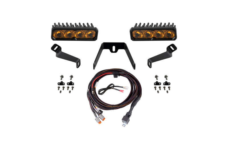 Diode Dynamics Yellow Driving LED Kit | Subaru Impreza/WRX (07-12, 14-21) (DD8595)