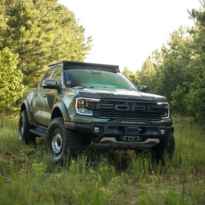 Rival 2D.1813.1.US Aluminum Bumper w/Winch Mount & Recovery Points For Ford Ranger Raptor