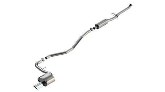 Borla Perf Cat-Back Honda Civic Sport 22-24 2.25in S Type | Bright Chrome 4in Tip (140941)