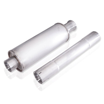 Stainless Works 2.5in Factory Connect Dump Exhaust System | Jeep Wrangler JL (18+) (JPJLUCBD)