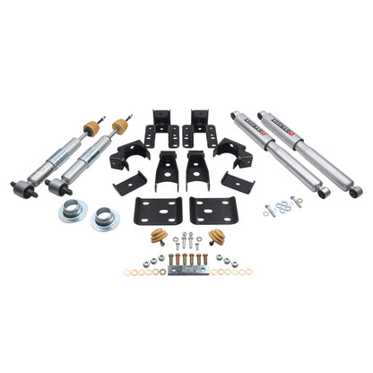 Belltech 14-17 Chevy Silverado/Sierra 1-2in F&R Lowering Kit w/ Shocks (991SP)