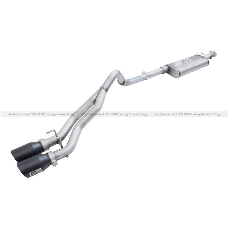 aFe Rebel Series 3in Middle Side Exit SS Exhaust | Chevrolet Silverado/GMC Sierra 1500 (09-16) (49-44062-B)