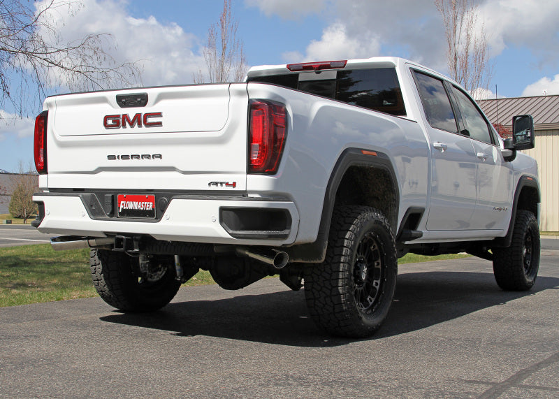 Flowmaster Outlaw Cat-Back Exhaust For GMC Sierra 2500/3500 HD 19-26, Chevy Silverado 2500/3500 HD 20-26 (818112)