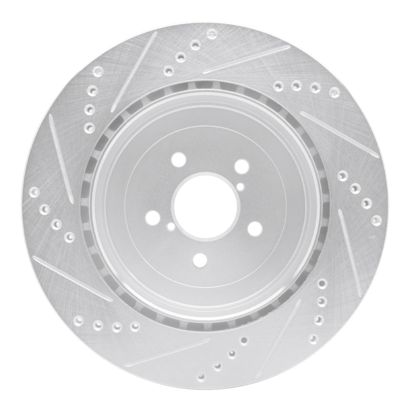 R1 03-07 Subaru Impreza Rear Drilled & Slotted Rotor | 00-07 (631-13015R)