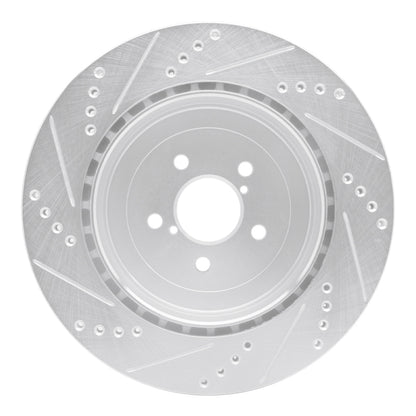 R1 03-07 Subaru Impreza Rear Drilled & Slotted Rotor | 00-07 (631-13015R)