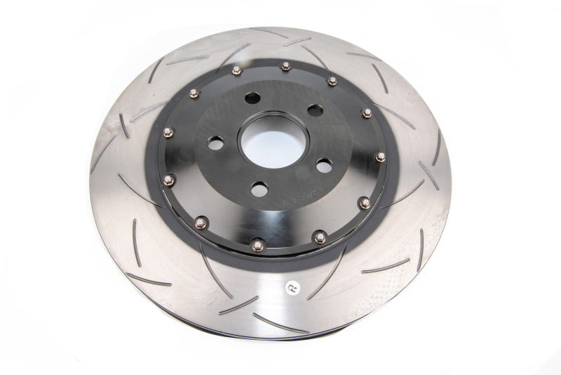 DBA 5000 Series T3 Slotted Front Rotor w/Black Hat | Acura TSX (04-14) (DBA52510BLKS)