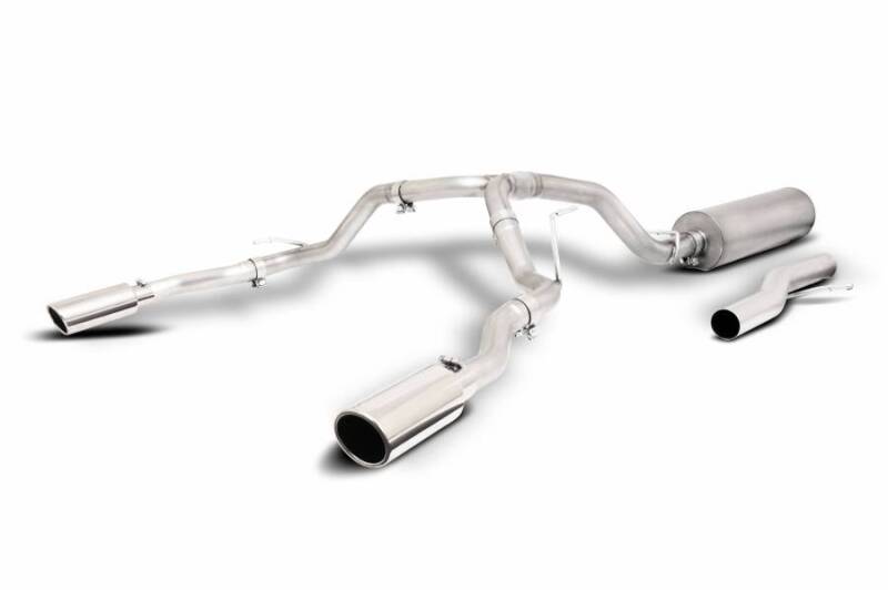 Gibson 6.2L Dual Split Cat-Back Exhaust | GMC Yukon Denali / Chevrolet Tahoe High Country (21-22) (65715)