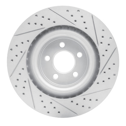 DFC Front Left D&S Geoperformance Rotor (FRONT): Chrysler 300 3.5L / 5.7L (05-23)