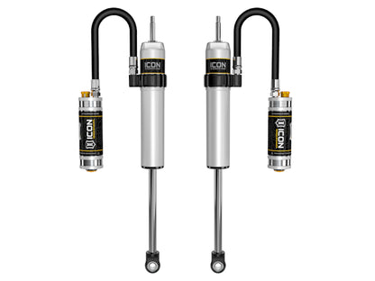 ICON 57806CP Rear Remote Reservoir Shocks for 2005-23 Toyota Tacoma 4WD 6" Lift