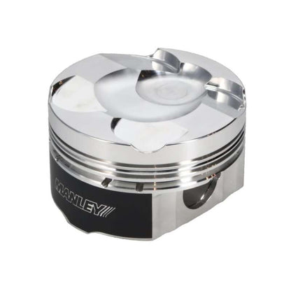 Manley 15+ Subaru FA20 WRX 86.25mm +.25mm Over Size Bore 10:1 Dish Piston Set with Rings