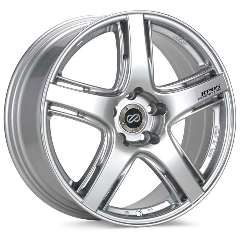 (set of 4) Enkei RP05 Silver Paint | 19x9.5" +40mm | 5x114.3mm Wheels