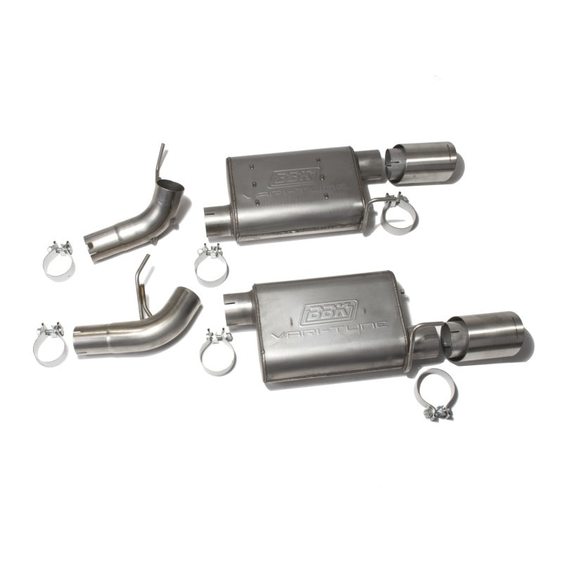 BBK 05-10 Mustang GT VariTune Axle Back Exhaust | Stainless Steel (41005)