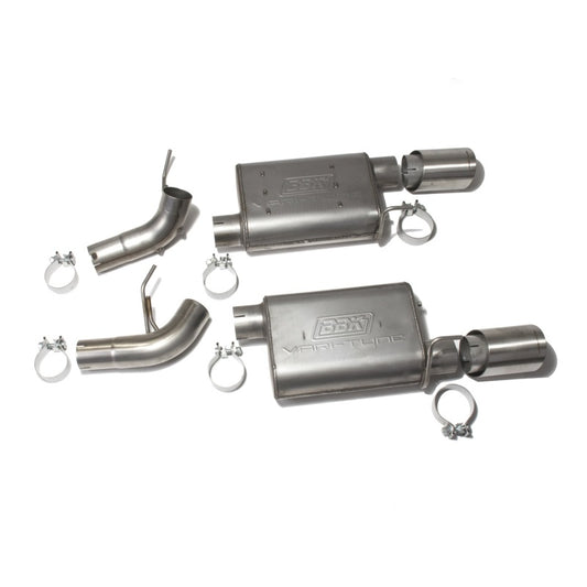 BBK 05-10 Mustang GT VariTune Axle Back Exhaust | Stainless Steel (41005)