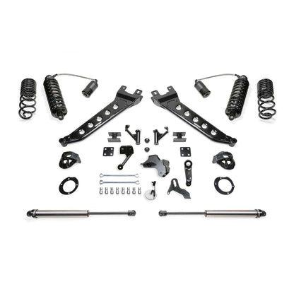 Fabtech 5in Radius Arm Kit w/ 4.0in Coilover Resi DLSS and Rear 2.25in DLSS | Ram 2500 4WD (19-21) (K3184DL)