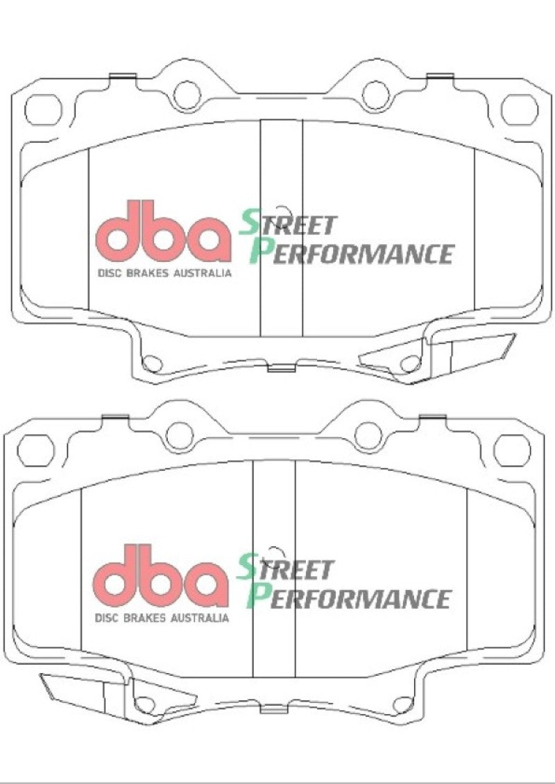 DBA SP500 Front Street Performance Brake Pads | Toyota Land Cruiser (91-96) (DB1199SP)