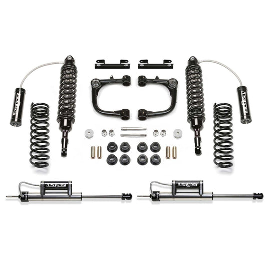Fabtech 3" Upper Control Arm System w/ Dual 2.5" Coilover w/ Dual Reservoir Rear Shocks | Toyota 4Runner 4WD w/o KDSS (10-22) (K7080DL)