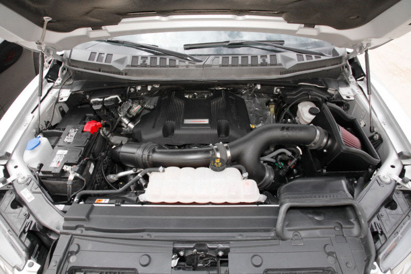 K&N 2017-2018 Ford F-150 Ecoboost 3.5L F/I AirCharger Performance Intake | Ford F-150 (17-18) (63-2599)