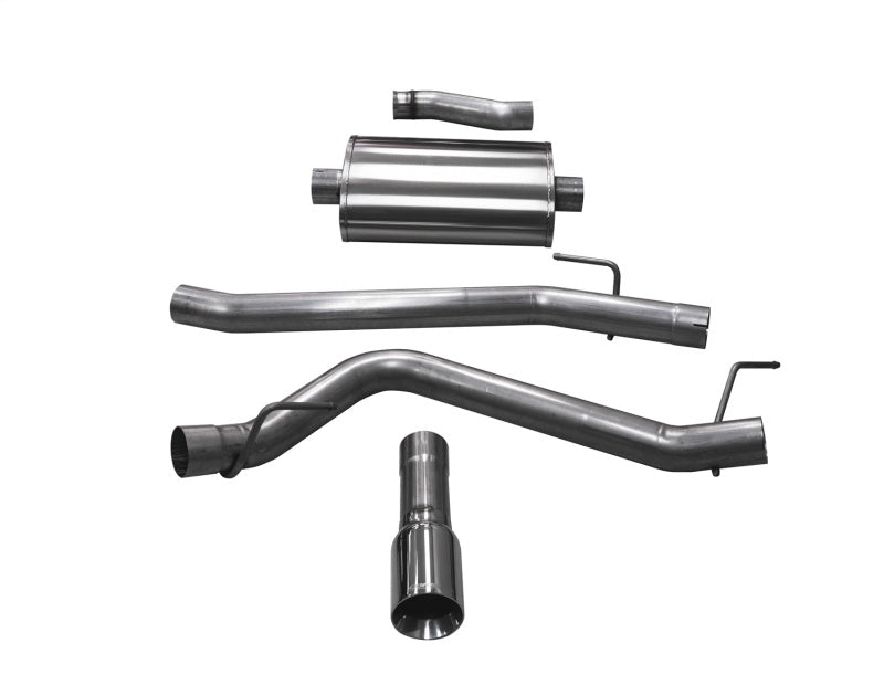 CORSA Sport, Touring / 3.0 in Cat-Back Single 4.0 in | 2020-24 Jeep Gladiator JT 3.6L (21060, 21062)