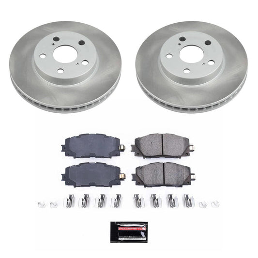 PowerStop Rotor Kit | 2012–2015 Toyota Prius Plug-In (SC5870)