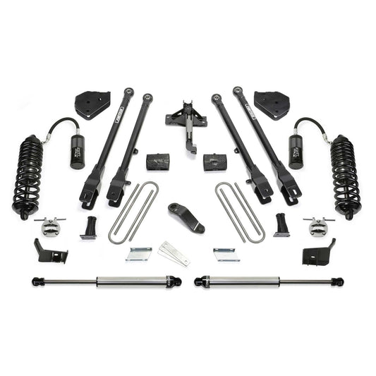 Fabtech 6" 4-Link System w/ 4.0 & 2.25 | Ford F250/F350 4WD Diesel (17-21) (K2232DL)