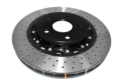 DBA 5000 Series Cross D&S Front Rotor | Jeep GC SRT8 (06-10) (DBA52532BLKXD)