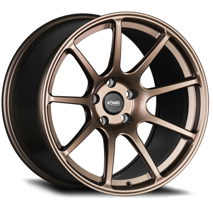 Konig F5R Satin Bronze | 18x9" +42mm | 5x112mm Wheel
